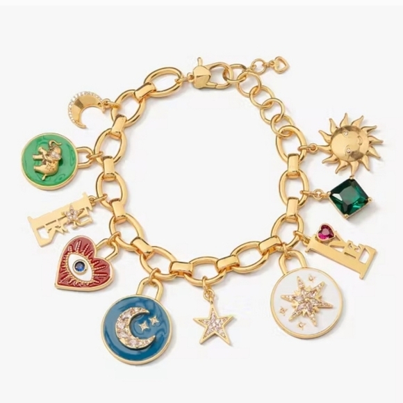🔹️Kate Spade🔹️ Like Magic Charm Bracelet - Picture 1 of 6